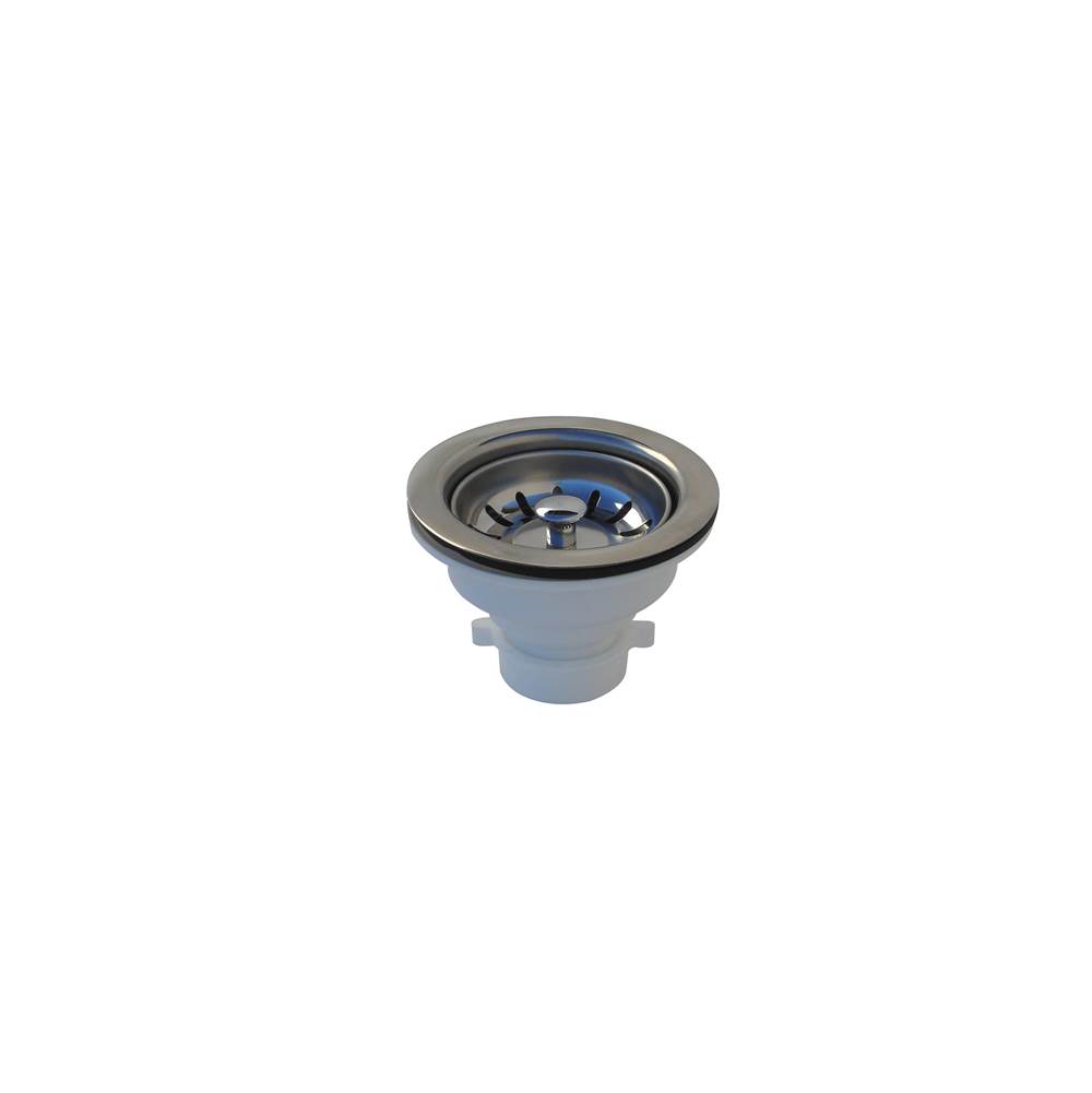 Braxton Harris Deluxe S.S. Duo Basket Strainer For Thick Sinks