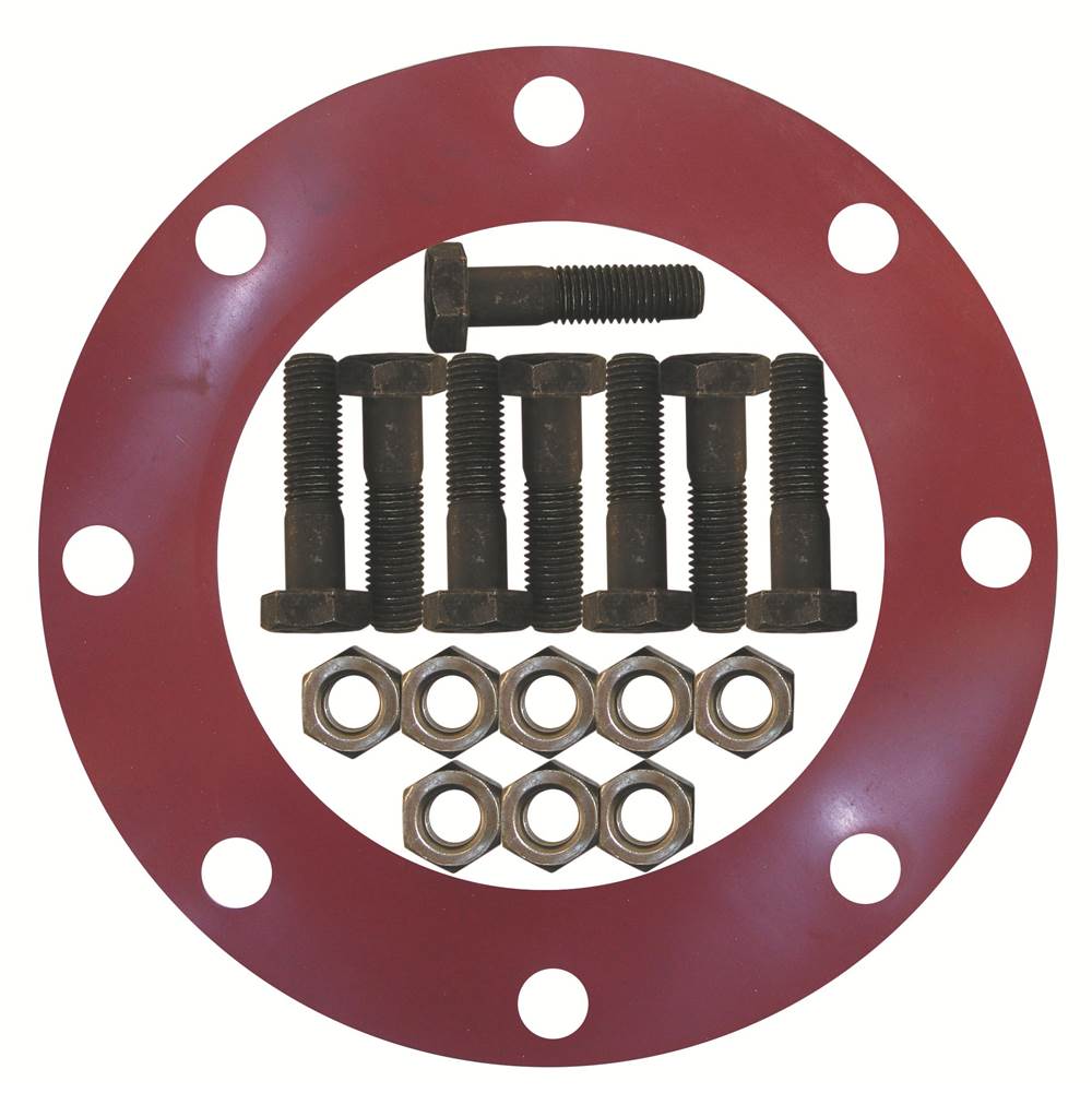 Braxton Harris 8'' Ips Flange Connection Kit W/ Full Face Rubber Gasket