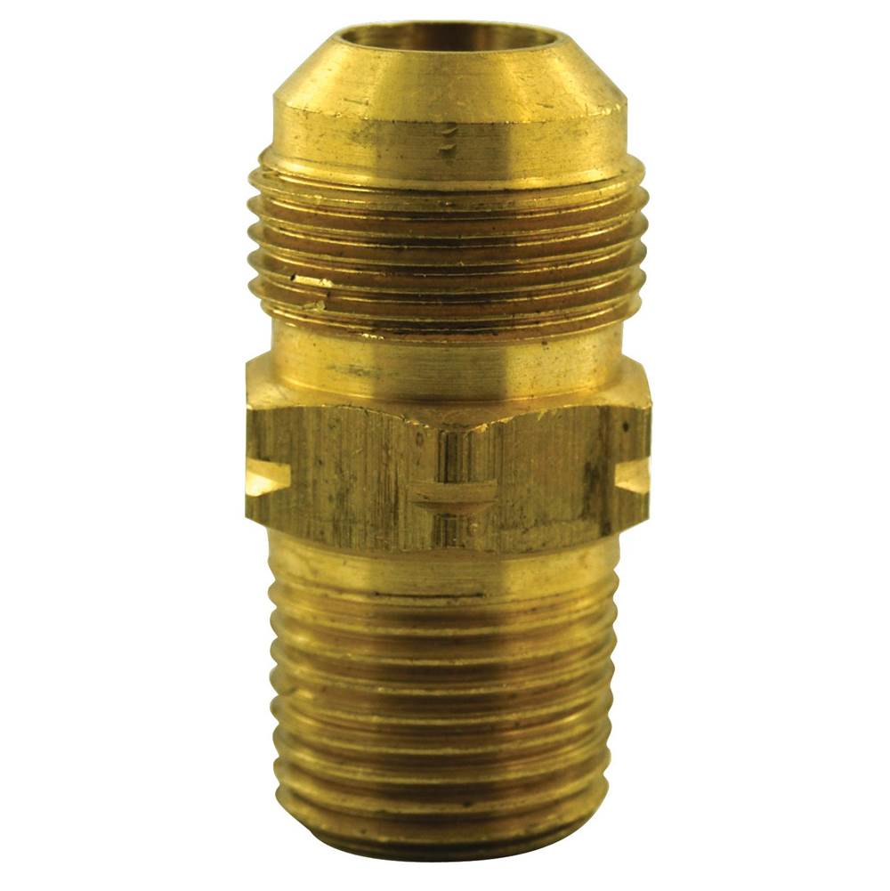 Braxton Harris 15/16'' Flare X 3/4'' Mip (Tapped 1/2'' Fip) Gas Connector Adapter