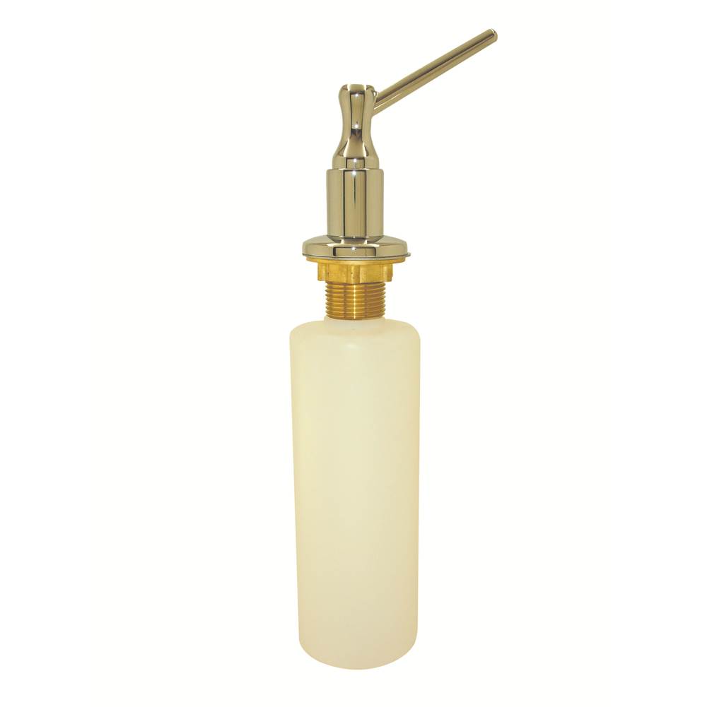 Braxton Harris Brass Liquid Soap Dispenser- Chrome Plated