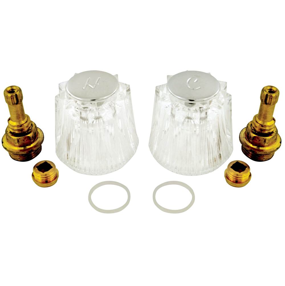 Braxton Harris Complete Rebuild Kit For Price Pfister Two Handle Windsor Lavatory Faucet- Lead Free