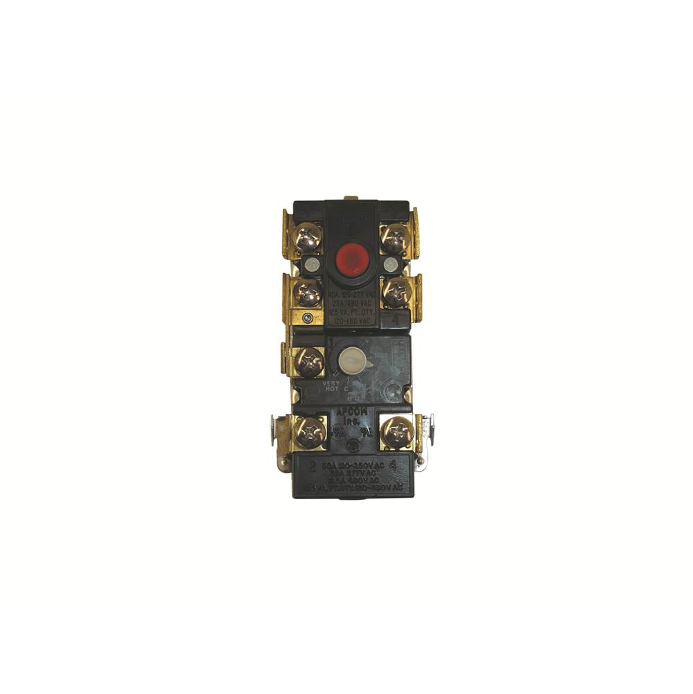 Braxton Harris Apcom (Wh10-6) 3Pt High Limit Upper Thermostat For Double Element Water Heaters