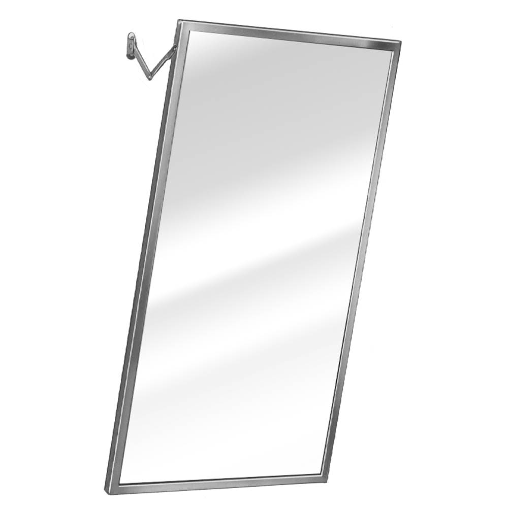 Bradley Adjustable Tilt Mirror, 18 x 30