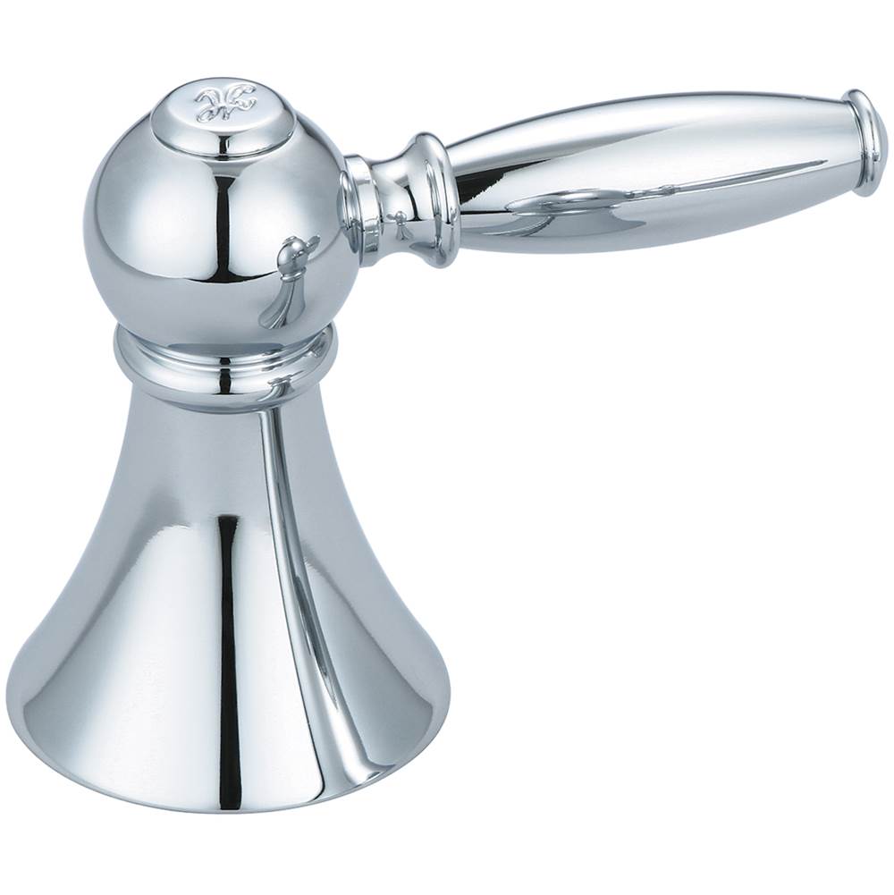 Central Brass Two Handle Widespread Faucet-Lever Handle-Hot-Pc
