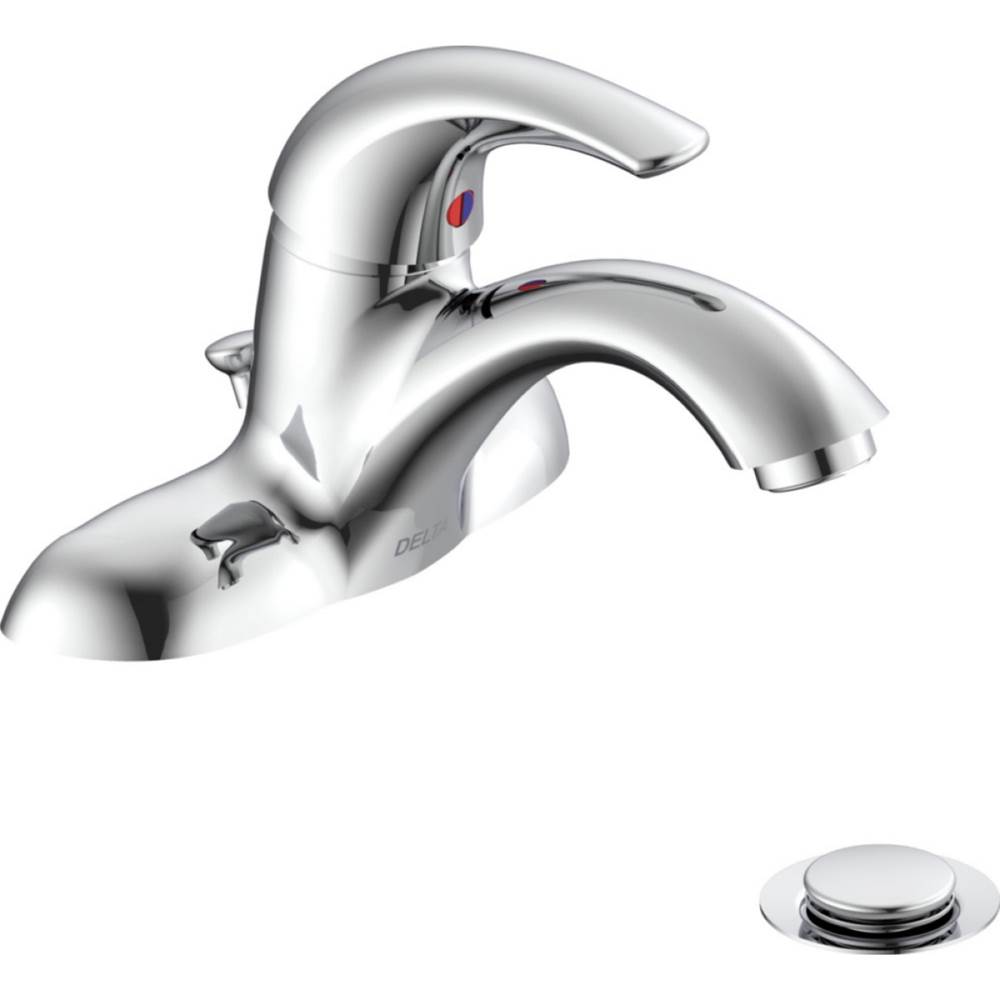 Delta Commercial Commercial 22C: Single Handle Centerset Bathroom Faucet