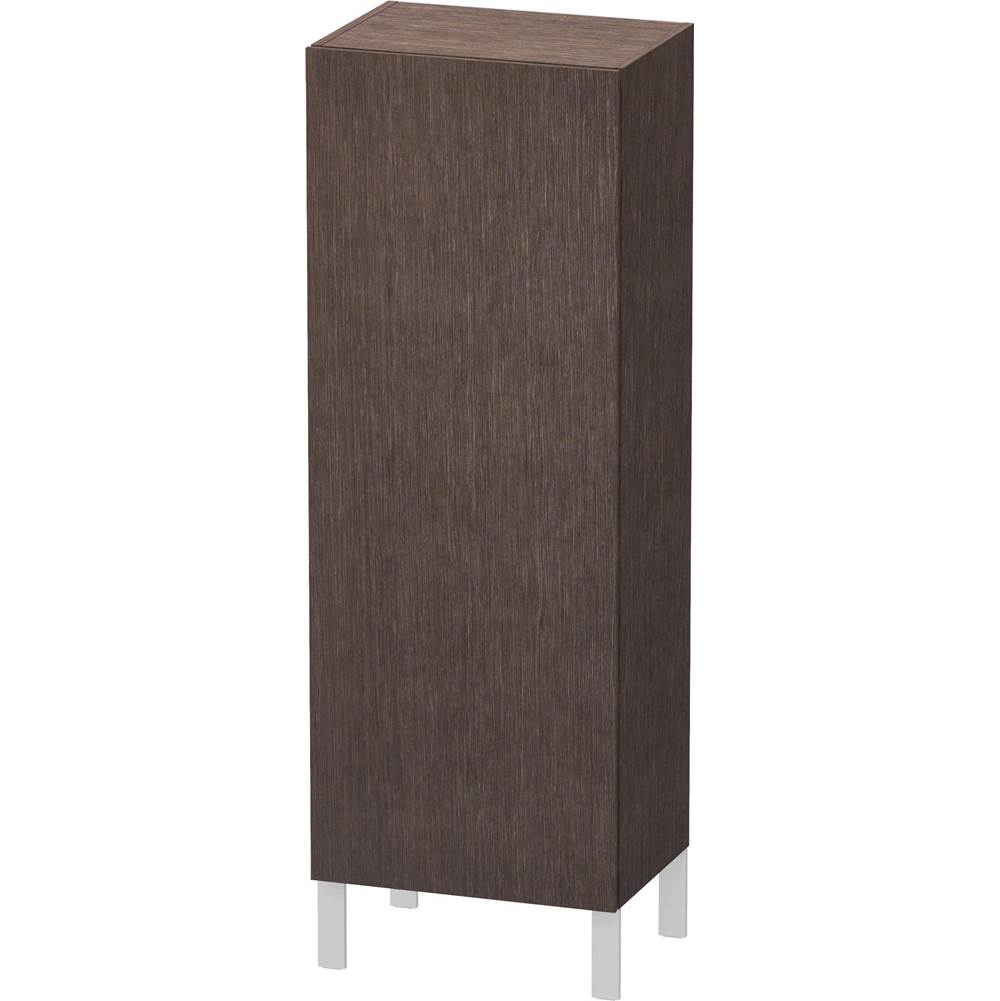 Duravit L-Cube Semi-Tall Cabinet Dark Brushed Oak