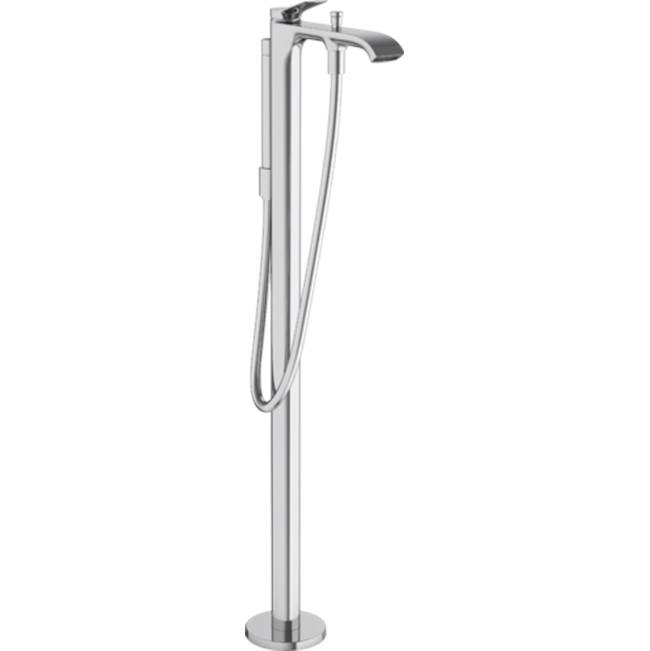 Hansgrohe Vivenis Freestanding Tub Filler Trim with 1.75 GPM Handshower in Chrome