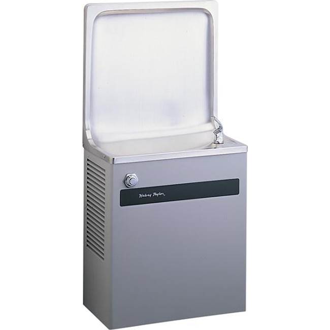 Halsey Taylor Semi-Recessed Wall Mount Cooler, Non-Filtered Refrigerated Stainless