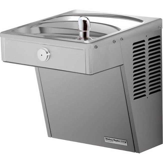 Halsey Taylor Wall Mount Vandal-Resistant ADA Cooler, Frost Resistant Non-Filtered Refrigerated Stainless
