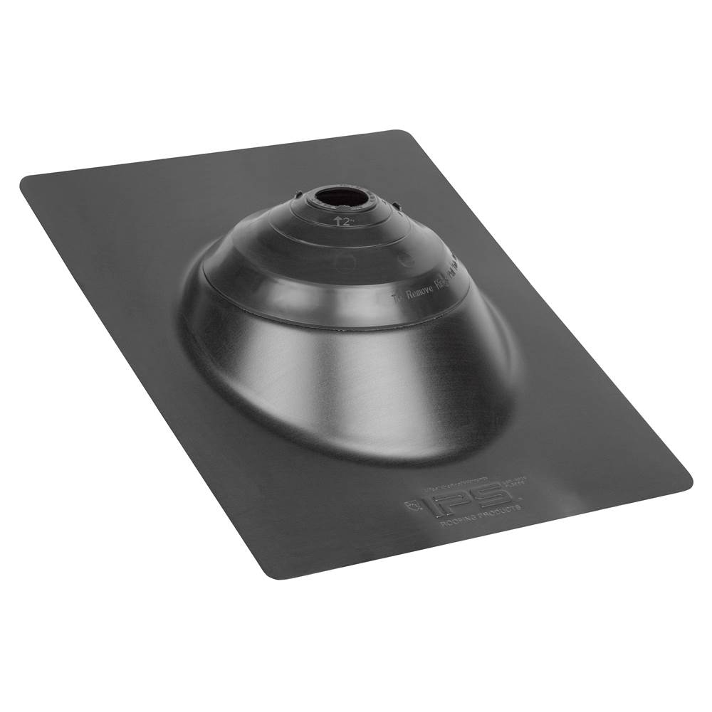 IPS Roofing Products Black 4N1 Galvanized Steel Base Roof Flashings