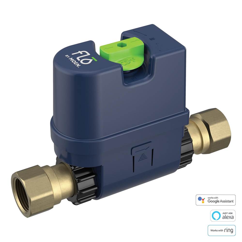 Moen Flo Smart Water Monitor and Shutoff in 1-Inch Diameter