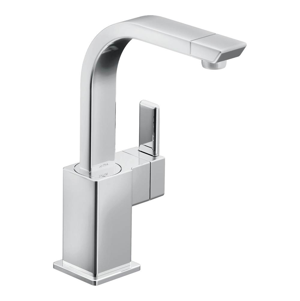 Moen 90 Degree One-Handle High Arc Single Mount Bar Faucet, Chrome