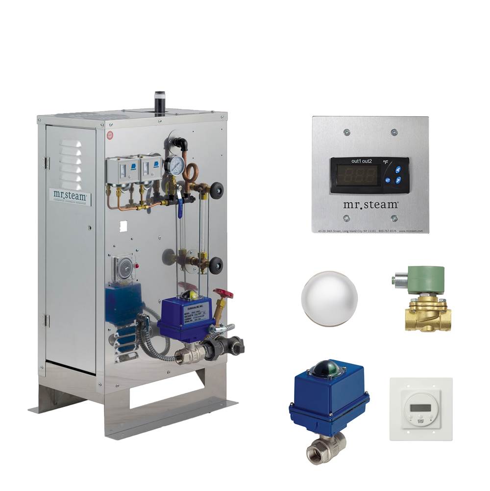 Mr. Steam CU 1 Generator Package 36kW 240V/3PH with Digital 1 Control Package