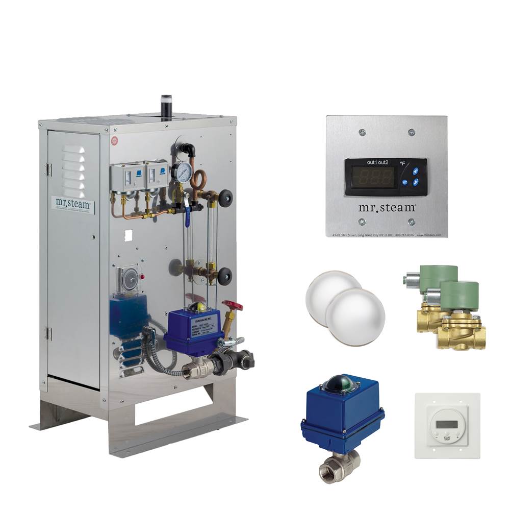 Mr. Steam CU 2 Generator Package 48kW 240V/3PH with Digital 1 Control Package