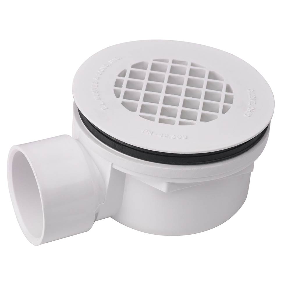 Mustee And Sons Side Outlet Drain, For 1.5'' PVC Pipe