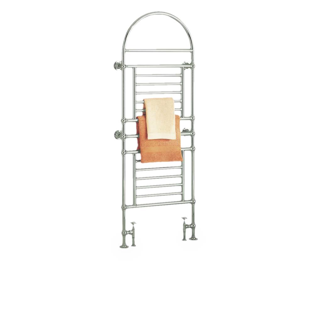 Myson B49 Nickel Hydronic 74''H x 27''W Valves not incl. ''Special Order Item''..This towel warmer is NOT...