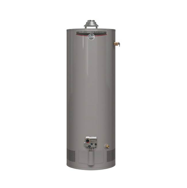 Rheem Performance Platinum Atmospheric 40 Gallon Propane Gas Water Heater with 12 Year Limited Warranty