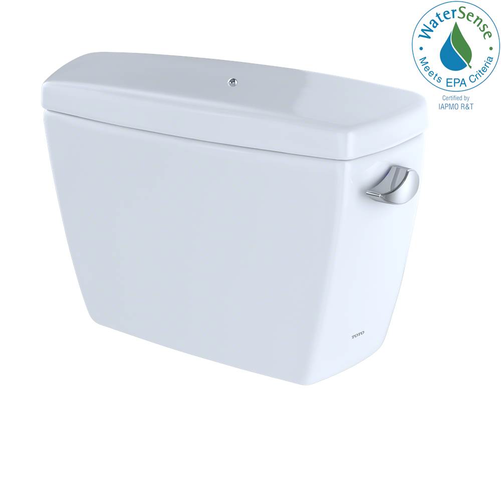 TOTO Toto® Eco Drake® E-Max® 1.28 Gpf Toilet Tank With Right-Hand Trip Lever And Bolt Down Lid, Cotton White