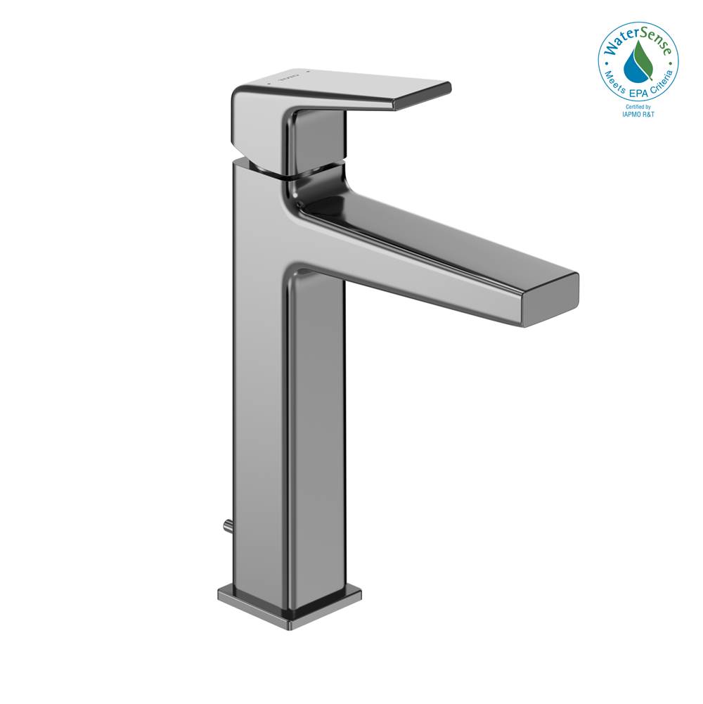 TOTO Toto® Gb 1.2 Gpm Single Handle Semi-Vessel Bathroom Sink Faucet With Comfort Glide Technology, Polished Chrome