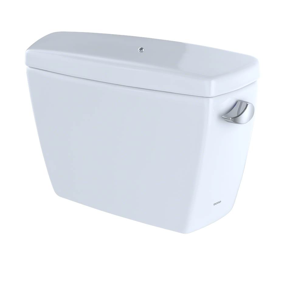 TOTO Toto® Drake® G-Max® 1.6 Gpf Toilet Tank With Right-Hand Trip Lever And Bolt Down Lid, Cotton White