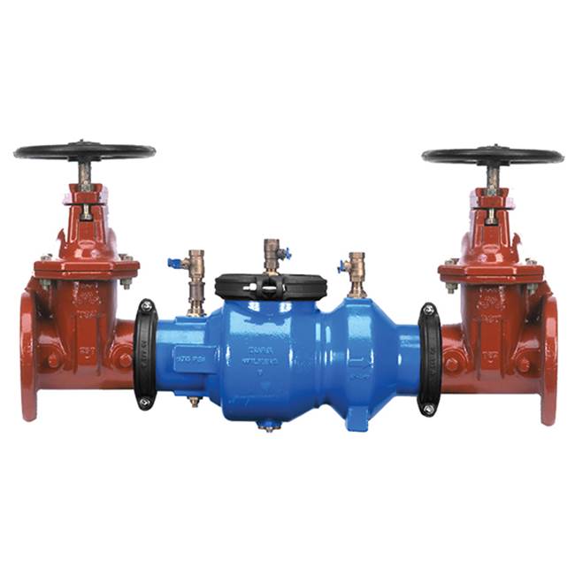 Zurn Industries Double Check Valve, Lead-Free, Grooved Body, Flanged OSY x Grooved PI