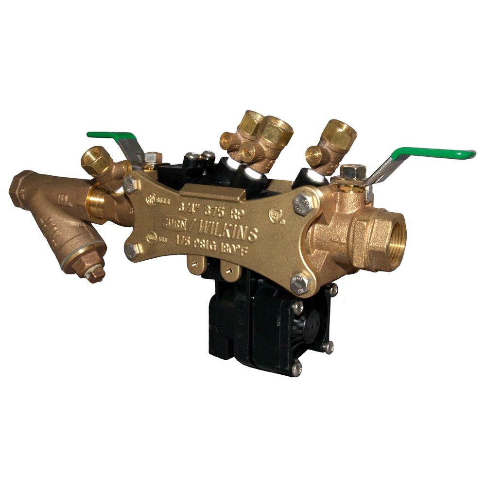Zurn Industries 3/4'' 375XL Reduced Pressure Principle Backflow Preventer with strainer
